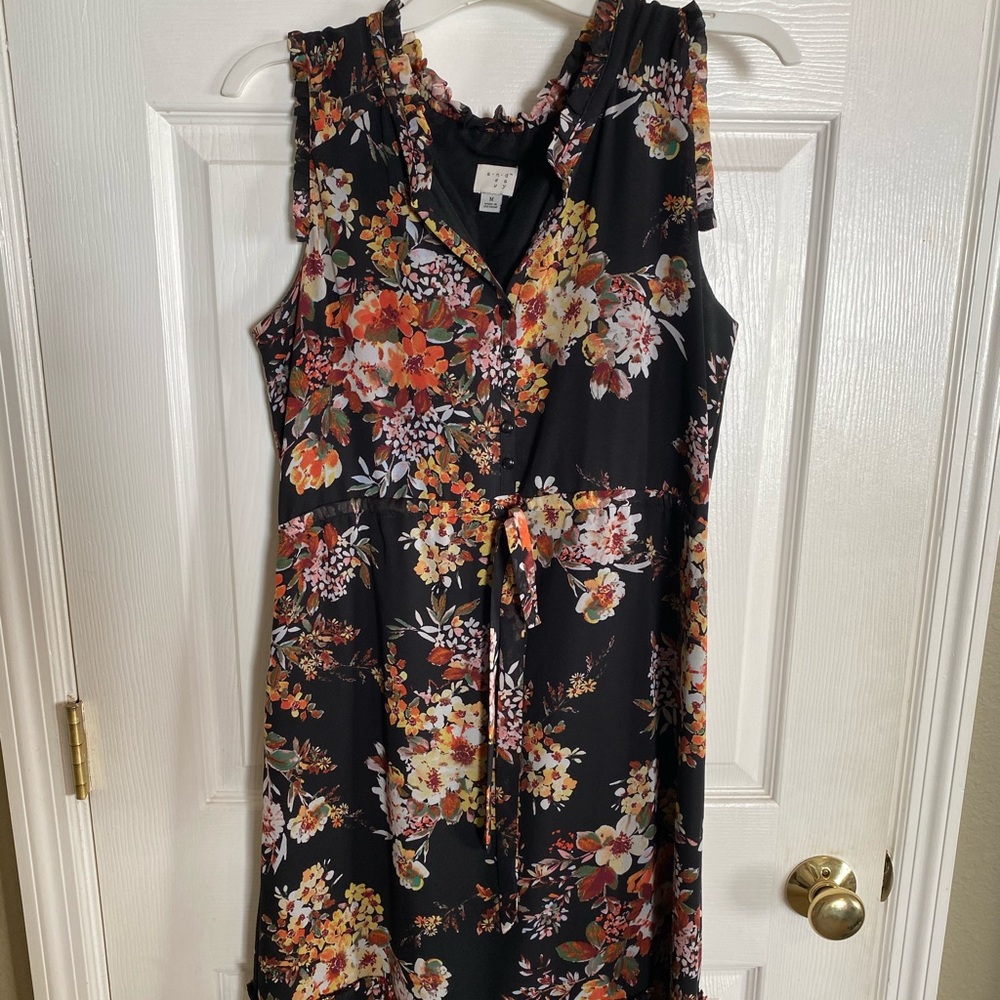 A New Day floral shift dress